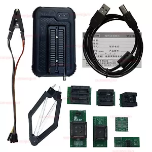 XGecu T48 (TL866-3G) Programmierer EEPROM AVR PIC SPI Flash BIOS NAND EMMC + 9 Teile - Bild 1 von 11
