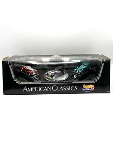 1996 Hot Wheels Collectible American Classics Vintage 3 Car Set 16262 - Picture 1 of 11