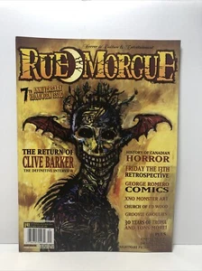 Rue Morgue Magazine 7th Anniversary Haunted House Issue #41 Clive Barker - Picture 1 of 4
