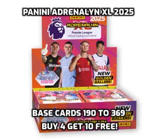 Panini - Adrenalyn XL Premier League 2025 Base Cards 190 - 369 - Picture 1 of 181