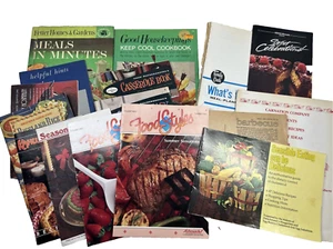 Cookbooks Pamphlets Booklets Classic Recipes Variety Lot Vintage - Picture 1 of 10