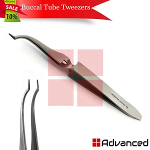 Orthodontic Buccal Tube Tweezers Posterior Brackets Placer Direct Bond Tweezer - Picture 1 of 3