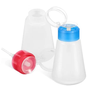 Dispenser pompa liquida ricaricabile da viaggio portatile 2 pezzi contenitori portaoggetti - Foto 1 di 11