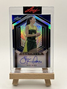 SUE BIRD AUTO CARD /56 2023 LEAF METAL CONTINUUM WNBA SEATTLE STORM OLYMPIC