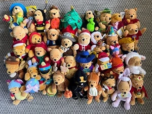 36 x Winnie The Pooh Beanies | Disney Store | WDW | Disney Parks | 90s 00s VTG - Picture 1 of 24