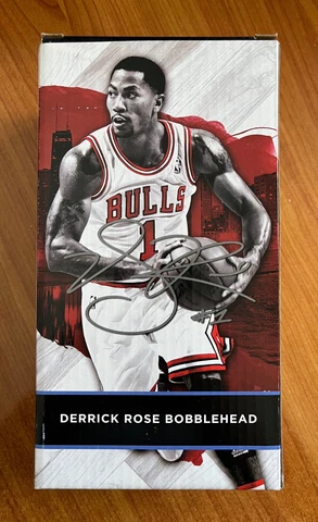 DERRICK ROSE 2014 NBA CHICAGO BULLS BASKETBALL BOBBLEHEAD NODDER BOBBLE HEAD SGA Cover