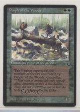 1994 Magic: Gathering - Dark People of the Woods #PEWO 5h9