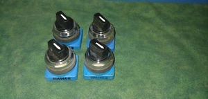 (4) NEW 2 Position Maintained Selector Switches # 604444-R (22581-A12) - Picture 1 of 2