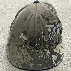 San Diego Chargers Hat Adult 7 1/4 Gray NFL Flat Brim Football Fitted Cap Reebok - Picture 1 of 9