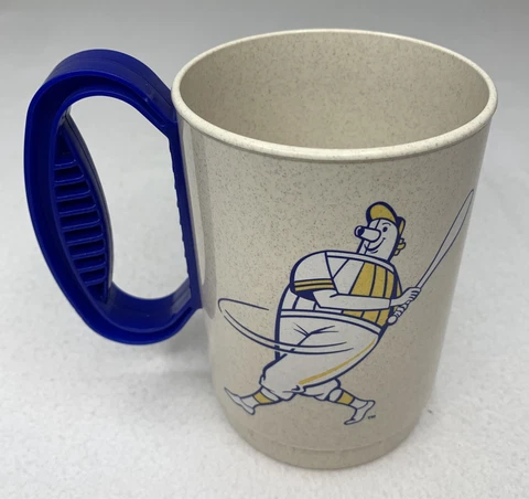 MILWAUKEE BREWERS Barrelman Logo Tequila Plastic Mug Whirley 2012 Cover