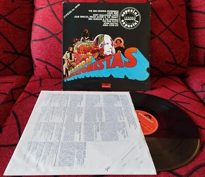 JIMI HENDRIX Rory Gallagher ERIC BURDON Pink Floyd JOHN MAYALL 1977 PROMO LP - Image 1 of 4