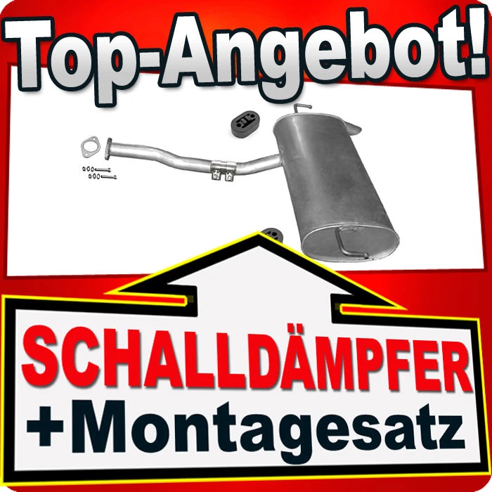 Silencieux d'échappement pour échappement HYUNDAI IX35 KIA SPORTAGE 2.0 i - Photo 1/1