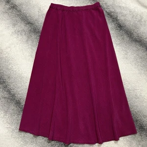 Zona Clothes Medium Pink Fuschia Maxi/Midi Flowy Skirt Handmade Breathable - Picture 1 of 9