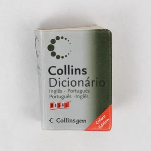 Collins Dicionario English to Portuguese Portuguese to English Pocket Size 2006 - Picture 1 of 4