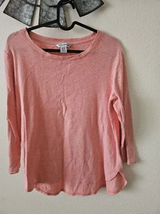 Top Tommy Bahama Ashby Isles Para Mujer Melocotón Informal Temporada Actual Talla M. - Imagen 1 de 10