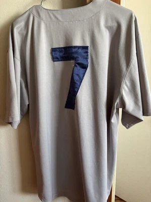 Mitchell & Ness Cooperstown Auténtica Colección Mickey Mantle Yankees Gris Foto 1 de 4