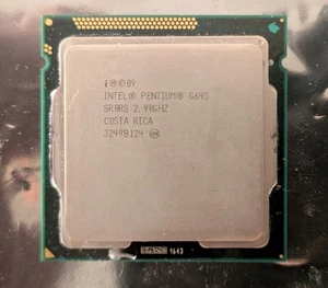 Intel Pentium G645 2.5GHz Dual-Core LGA1155 Processor SR0S0 - Picture 1 of 1