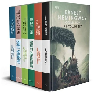 Ernest Hemingway Collection, 6 Book set by Ernest Hemingway (English) Paperback - Picture 1 of 1