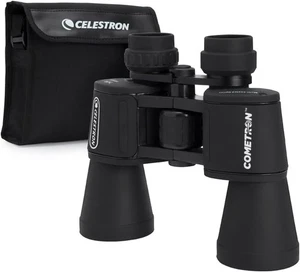 Celestron 71198 Cometron 7x50 Porro Prism Binoculars, Black - Picture 1 of 9