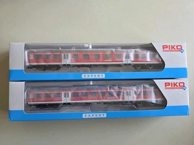 Piko H0 57676 + 57675 Nahverkehrswagen Verkehrsrot DB Regio - Bild 1 von 3