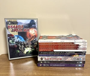 Exalted Book Lot Sorcery Celestial Companion Abyssals Sidereals Monk Dreams Age - Bild 1 von 5