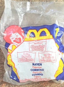 McDonald’s 1996 Happy Meal Toy Disney’s Sleeping Beauty #1 Raven figure - Picture 1 of 8