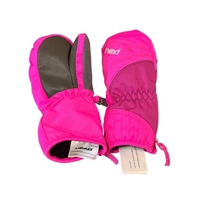 Head Childs Pink Winter Mittens Size Small - Picture 1 of 6