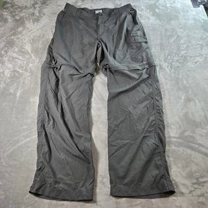 Columbia PFG Herren Convertible Cargo Hose Zip Wandern Angeln 34x30 grau Gorpcore - Bild 1 von 10