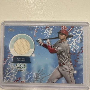 2023 Topps Holiday - Relics Shohei Ohtani #RC-SO (MEM) - Foto 1 di 2