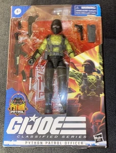 Hasbro G.I. Joe Classified Series Cobra Python Patrol Officer Action Figure NIB - Picture 1 of 4