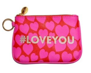 NUOVO Dabney Lee LOVE YOU Makeup Pouch Cosmetic Bag Astuccio Viaggio Toilette - Foto 1 di 4