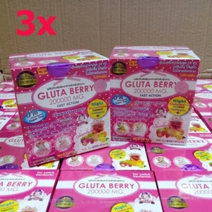 3x gluta berry 200000 mg drink punch reduce freckles whitening skin - Picture 1 of 5