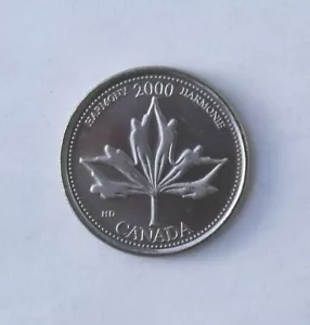 2000 Canada Quarter June Harmony Uncirculated from a bank roll - Picture 1 of 1