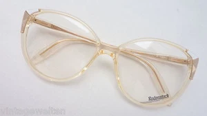 Gafas Rodenstock blancas transparentes mujer plástico bisagra flexible NUEVO talla M - Imagen 1 de 4