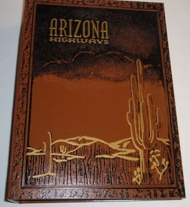 1993 ARIZONA HIGHWAYS BINDER - LOT OF TWELVE (12 ) - IN DESERT SCENE BINDER - Picture 1 of 15