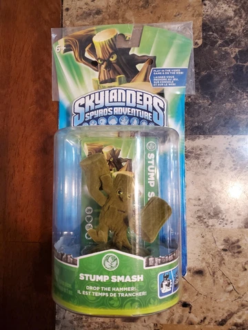 Skylanders Fuzzy Flocked Stump Smash Spyro’s Adventure New Cover
