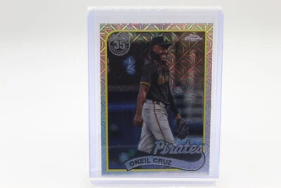 2024 Topps Update O’Neil Cruz Silver Pack Chrome Mojo #T89CU-48 Pirates - Image 1 of 2