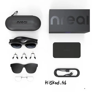 Nreal Air Smart Glasses Black AR Smart Glass Wearable XR device 2022 Full HD New - Picture 1 of 13