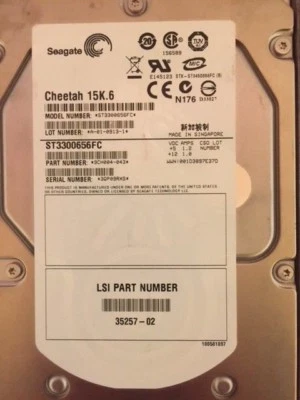LSI 35257-02 ST3300656FC Seagate Hard Disk Drive  ( 30DAY WARRENTY ) - Image 1 of 4