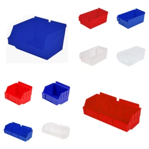 CAJA DE ALMACENAMIENTO DE 4 TAMAÑOS DE ALTA RESISTENCIA CAJA DE LISTONES ESTANTE PANTALLA DE LISTONES EN 4 COLORES - Imagen 1 de 5