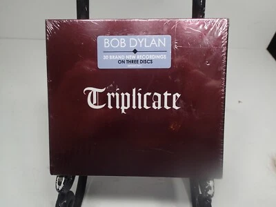 Triplicate by Bob Dylan (CD, 2017 Digipak) New Sealed 3 CD's total! 30 Songs! - Image 1 of 2