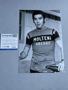 EDDY MERCKX '5x Tour de France-Sieger' signed Foto 20x30 Autogramm + ACOA + Foto - Picture 1 of 3