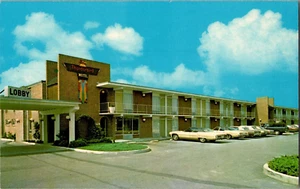 Postkarte Thunderbird Motel Tifton Georgia Chrome unbesendet - Bild 1 von 2