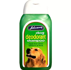 JOHNSON'S DEODORANT SHAMPOO 200ml, 400ml or 5L : Dog bp Dispel Body Odour Smell - Picture 1 of 8