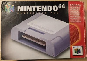 Nintendo 64 N64 Memory Controller Pak OEM AUTHENTIC Complete CIB - Picture 1 of 12