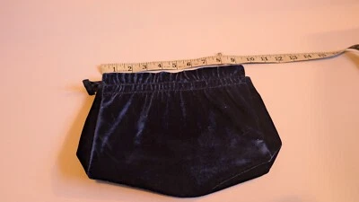 Lancome Suede Blue Cosmetic Bag - Image 1 of 3