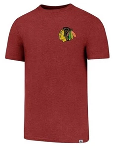 Chicago Blackhawks NHL '47 Forward Gravity Red Shift Tee T-Shirt Adult Men's XL - Picture 1 of 1