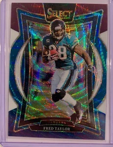 Fútbol americano Select 2024 Fred Taylor #57 nivel de sala tricolor #/299 - Jaguars - Imagen 1 de 2