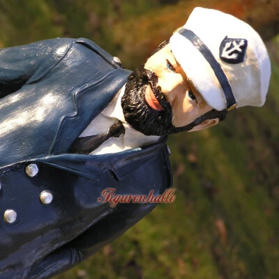 Nautik Seemann Schiffs Dekofigur Kapitän Maritim Figur Skulptur Deko Meer Sylt - Bild 1 von 3