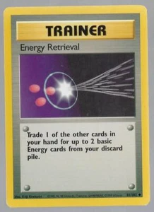 Base Set #081/102 Energy Retrieval - Bild 1 von 2